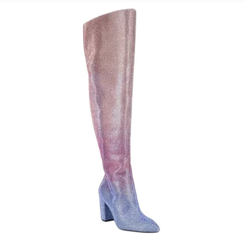 GB Gianni Bini Queen-BeeTwo Ombre Rhinestone
Over-the-Knee Boots